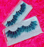 *PEACOCK* (Blue/Green) DreamDoll Color Lashes!