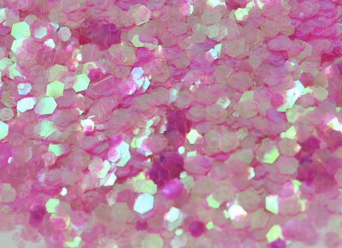 BALLERINA (Pink/White) Chunky Iridescent Glamdoll Glitter –  inkeddollcosmetics