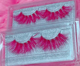 *BARBIE-LICIOUS* (Pink) DreamDoll COLOR Lashes !
