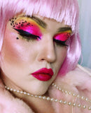 NEON LIGHTS (24PC) *BLACKLIGHT!* Pigment/Glitter Pallete! - inkeddollcosmetics