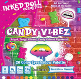 CANDY VIBEZ (20PC) *CANDY COLORED* PIGMENT PALLETE! - inkeddollcosmetics
