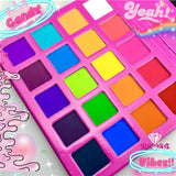 CANDY VIBEZ (20PC) *CANDY COLORED* PIGMENT PALLETE! - inkeddollcosmetics