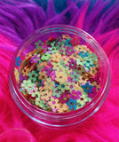 Rainbow Cherry Blossoms *UV* Festival Glitter Confetti