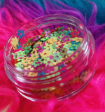 Rainbow Cherry Blossoms *UV* Festival Glitter Confetti