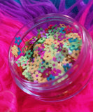 Rainbow Cherry Blossoms *UV* Festival Glitter Confetti