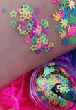 Rainbow Cherry Blossoms *UV* Festival Glitter Confetti