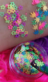 Rainbow Cherry Blossoms *UV* Festival Glitter Confetti