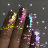 TROPICAL MERMAID IRIDESCENT GLITTER Flakes