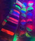 (HUGE!) Monster Doll MOANICA D'KAY *UV Neon Pastel* SPLIT LINER/FACE/BODY PAINT