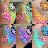TROPICAL MERMAID IRIDESCENT GLITTER Flakes
