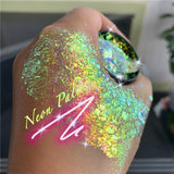 TROPICAL MERMAID IRIDESCENT GLITTER Flakes