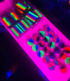 *UV* NEON/PASTEL Pride Pack Striped Wet Liner