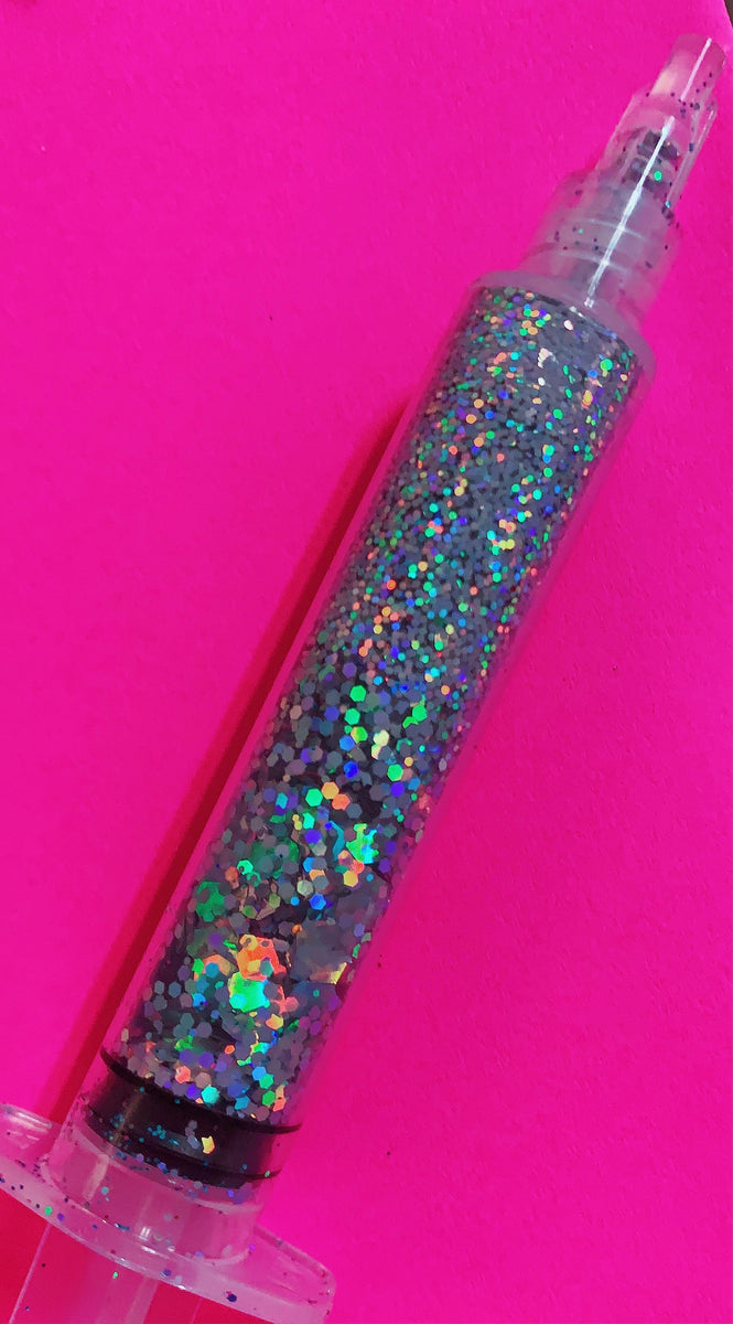 TEENAGE WASTELAND GlamDoll Glitter Syringe – inkeddollcosmetics