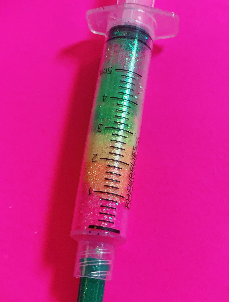 TEENAGE WASTELAND GlamDoll Glitter Syringe – inkeddollcosmetics