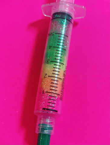 DEEP TROPICS *UV* GlamDoll Glitter Syringe