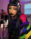 NEON LIGHTS (24PC) *BLACKLIGHT!* Pigment/Glitter Pallete! - inkeddollcosmetics