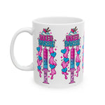 KAWAII Syringe DRIP Ceramic Mug, (11oz)