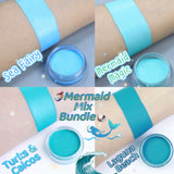 MERMAID MIX Bundle*UV & Non-*UV*PASTEL* LINER/FACE/BODY PAINT!