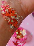 CUPID’S LOVE “Red” MERMAID JELLY (FACE/BODY/HAIR) GLITTER GEL