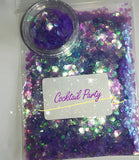 COCKTAIL PARTY Chunky Glamdoll Glitter - inkeddollcosmetics