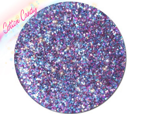 COTTON CANDY Metallic Glamdoll Glitter - inkeddollcosmetics