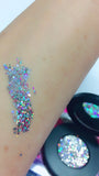 PRESSED GLITTERS! *Silver/Gold Collection* - inkeddollcosmetics