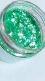 Electric Lily Chunky Iridescent Glamdoll Glitter - inkeddollcosmetics