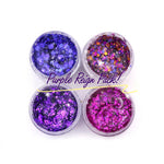 PURPLE REIGN Glitter JELLY (4 Pack) - inkeddollcosmetics