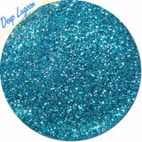 DEEP LAGOON (CHUNKY or FINE) GlamDoll Glitter - inkeddollcosmetics