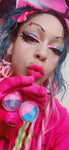 (HUGE!) Monster Doll RIVER STYXX *UV Neon Pastel* SPLIT LINER/FACE/BODY PAINT