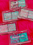 KAWAII CLUSTER Mermaid Jelly "Pressed Glitter Gel" DUO - inkeddollcosmetics