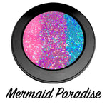 *MERMAID PARADISE !*  Iridescent Glitter Pressed Single! - inkeddollcosmetics