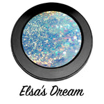 *ELSA's DREAM !* Single Pressed Glitter Palette - inkeddollcosmetics