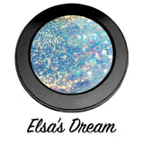 *ELSA's DREAM !* Single Pressed Glitter Palette - inkeddollcosmetics