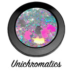 *UNICHROMATICS !* Single Pressed Glitter Palette - inkeddollcosmetics