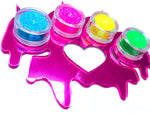 RAINBOW PIXIE Glitter Knuckleduster Palette - inkeddollcosmetics