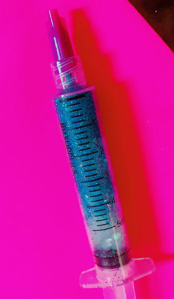 TEENAGE WASTELAND GlamDoll Glitter Syringe – inkeddollcosmetics