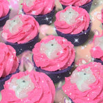 *Unicorn Bakerie * DUO SET! CUPCAKE/SEASHELL Dessert Bath Bombs